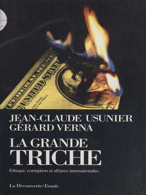 cover image of La grande triche
